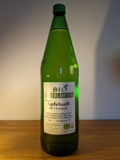 Picture of Bio-Apfelsaft klar 1l