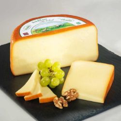 Schafbäuerins Selchkäse angerichtet