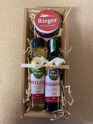 Picture of Geschenkspaket Essig, Öl & Fruchtaufstrich klein