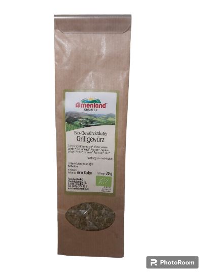 Bild von Bio-Gewürzkräuter "Grillgewürz" 20g