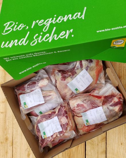 Bild von Bio-Lammfleisch - Großes Mischpaket | ca. 6 kg - 25€/kg