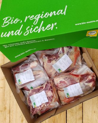 Zeige Details für Bio-Lammfleisch - Großes Mischpaket | ca. 7 kg - 20€/kg Bild von Bio-Lammfleisch - Großes Mischpaket | ca. 7 kg - 20€/kg