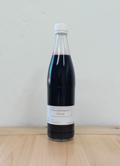 Bild von Holunderbeeren Sirup 0,5l