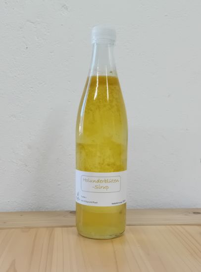 Bild von Holunderblüten Sirup 0,5l