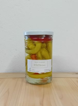 Picture of Sauer eingelegte Pfefferoni mild 200g