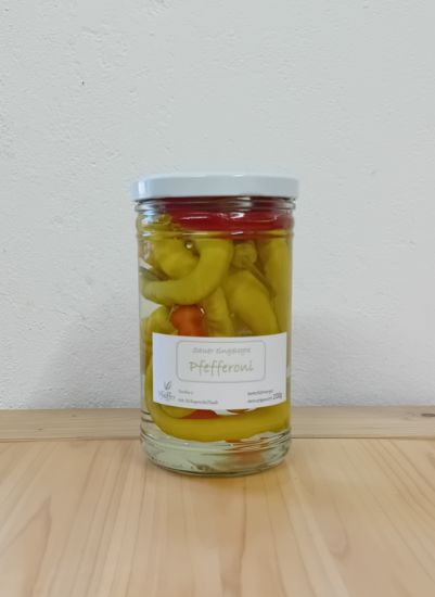 Bild von Sauer eingelegte Pfefferoni mild 200g