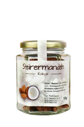 Picture of Steirermandeln Kokos - 100g Glas
